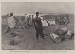 La misión de Joalland, con los restos del Coronel Klobb, el Capitán Cazemajou y el intérprete Olive, en el Níger